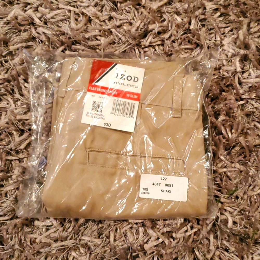 IZOD Flat Front Shorts